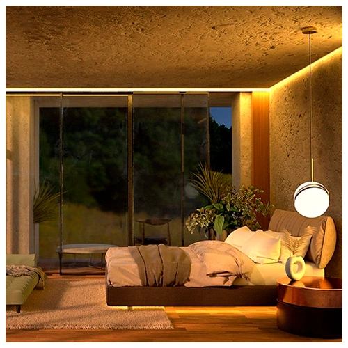 LED lente SMD5050, 3000K, IP20, 12V, 10W/m, 560Lm/m