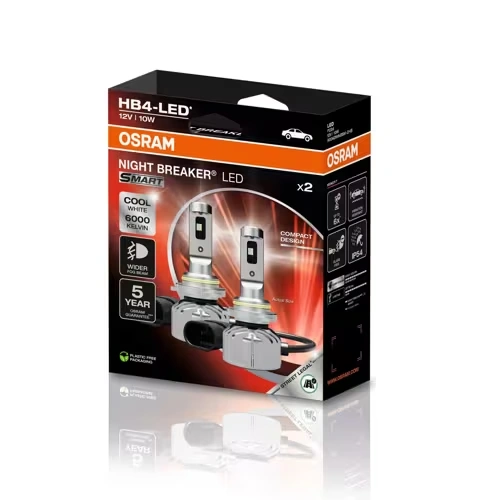 LED лампы HB4 10W, 12V, 6000K, NIGHT BREAKER LED SMART серия