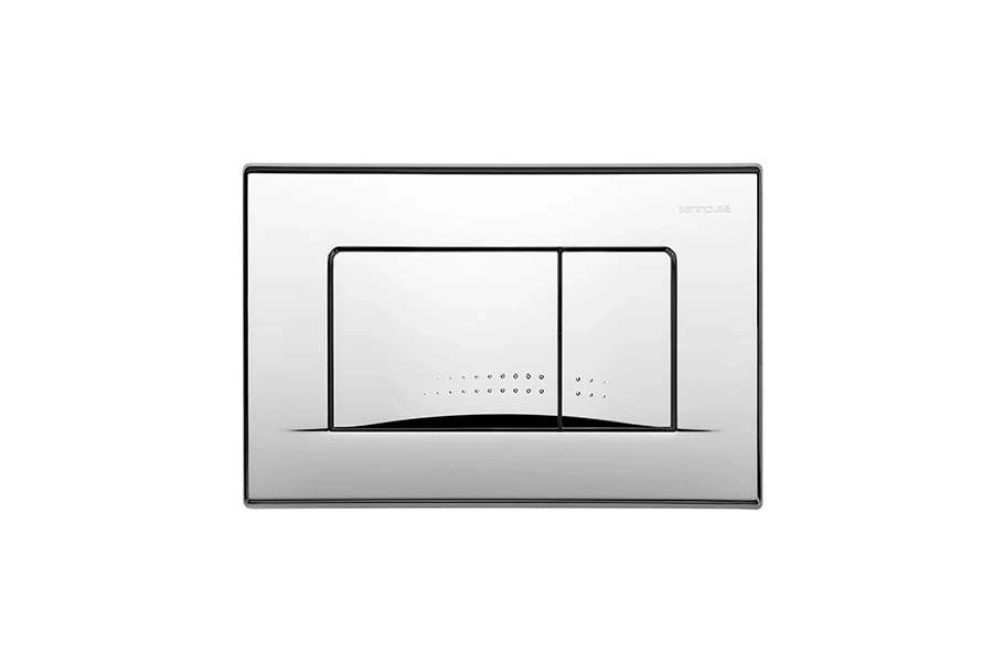 Double flush button for concealed cisterns, PLAN