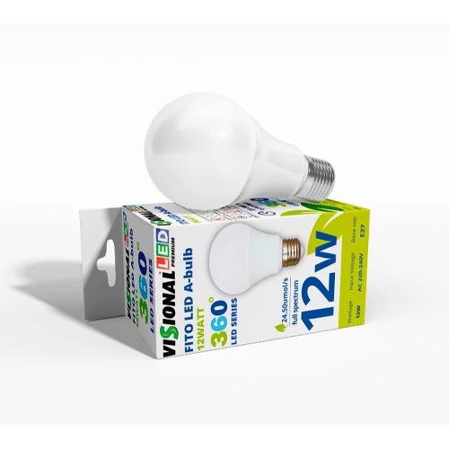 LED Fito spuldze priekš augiem 12W