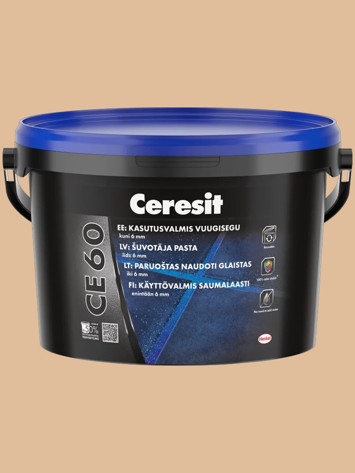 Polymer grout for joints CE60, 2 kg, 46 CARAMEL