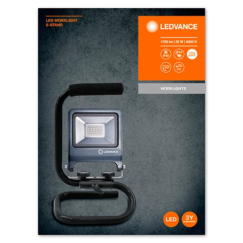 Āra pārnēsājams LED prožektors WORKLIGHTS S-STAND