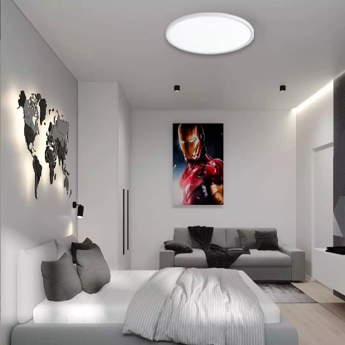 LED Влагозащищенный светильник 32W, 3CCT, 3840Lm, IP44, Ø 400 x 25 mm