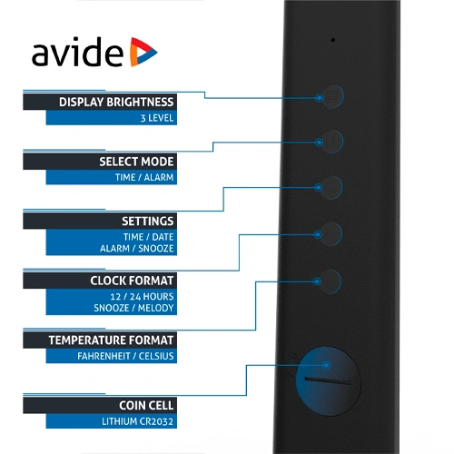 LED Настольная лампа NATHAN 6W, 360Lm, теплый - нейтральный - холодный белый