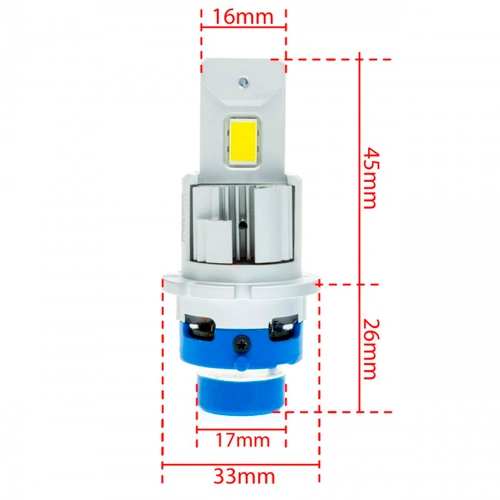 LED лампы D2S, 7 500Lm, 6000K, 85V, EPLH105