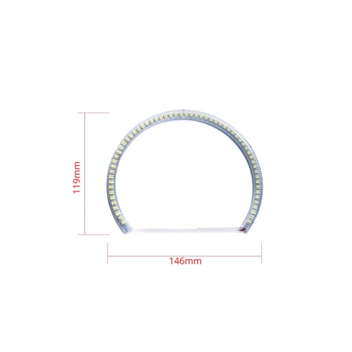 SMD LED Angel Eyes Rings, BMW E46 without Lens (1998-2001), 6000K, 9-16V, Angel Eyes