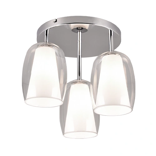 Ceiling lamp BARRET, excl. 3xE14, max 10W