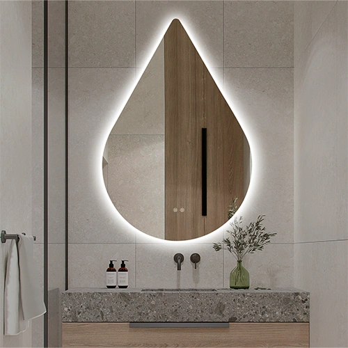 Spogulis ar LED apgaismojumu, 60x90 cm, 9.75W, Silti - neitrāli - auksti balts, IP44