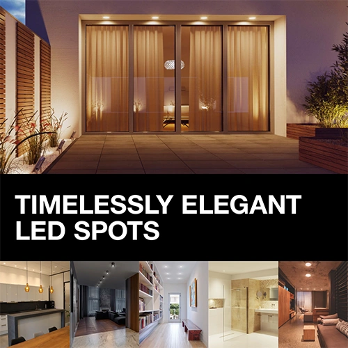 LED Recessed light 5W, 3000K, 400Lm, 30°, Ø70x77 mm, Spot Twist