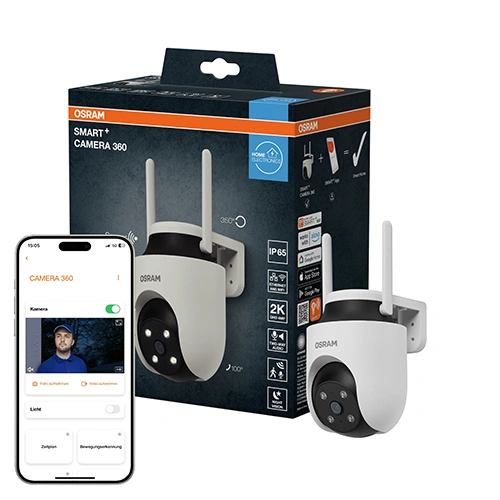Умная камера видеонаблюдения, аудиосвязь, сирена, SMART+ WIFI OUTDOOR CAMERA 360