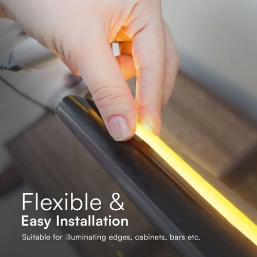 LED lente COB 220V, 3000K, IP67, 11W/m, 810Lm/m