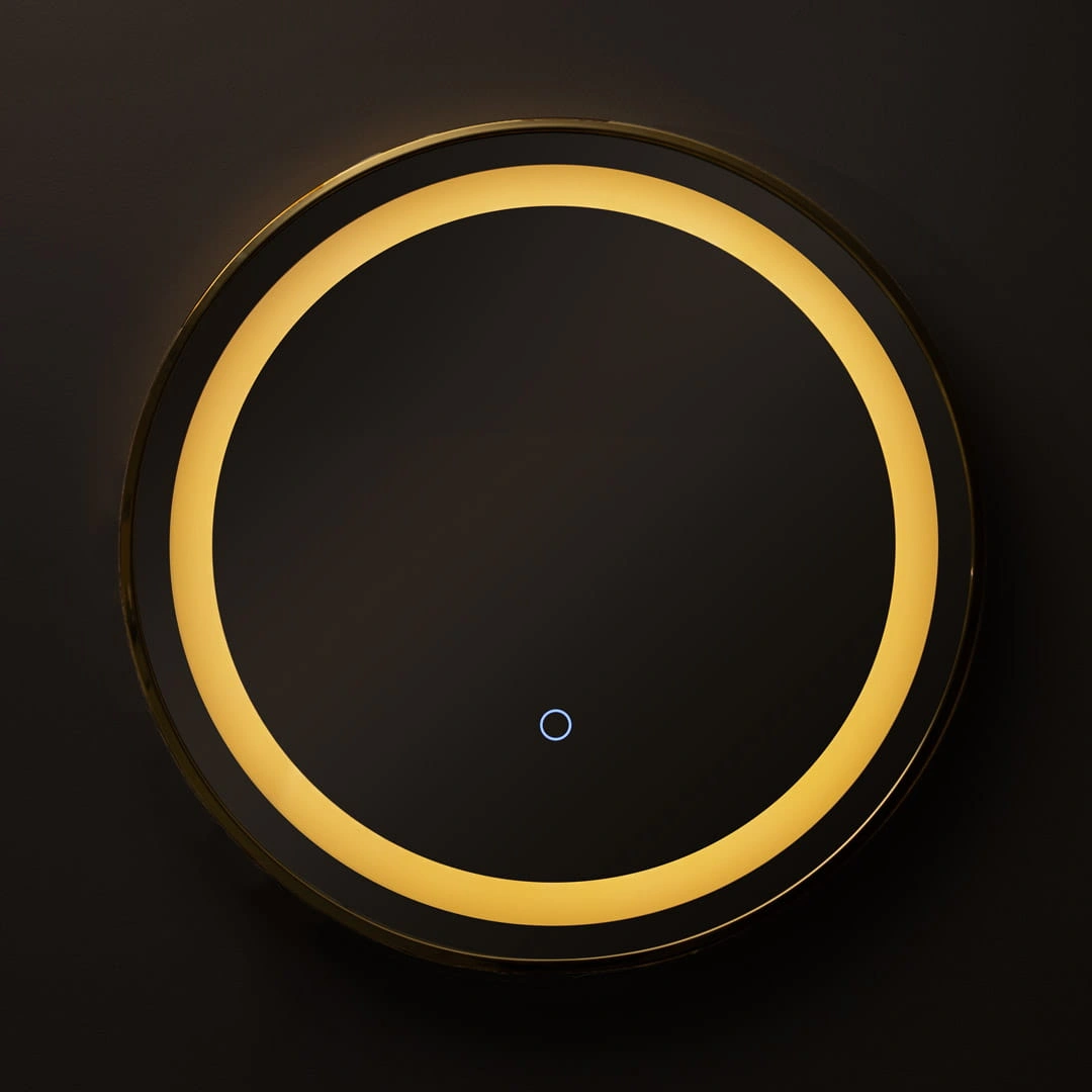 Mirror with LED lighting Ø 60 cm, 24W, 3CCT