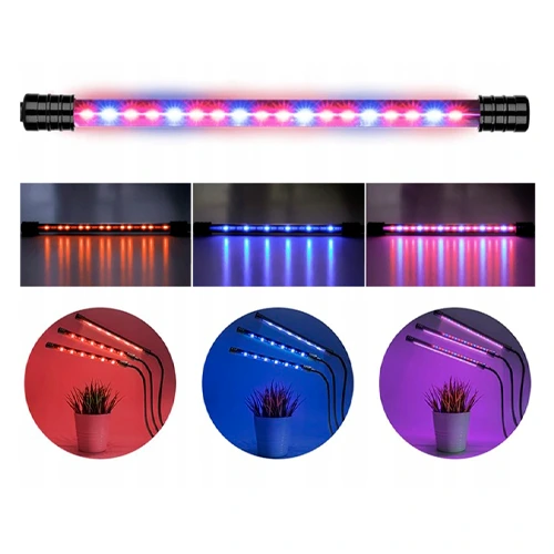 LED Fito gaismeklis augiem un stādiem 11W, IP54, 3x20LED