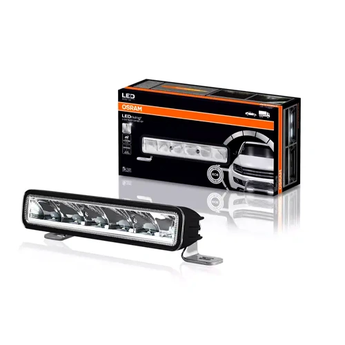 LED Auto papildu luturis Lightbar SX180-SP, 6000K, 14W, ECE R10, R112 sertifikāti