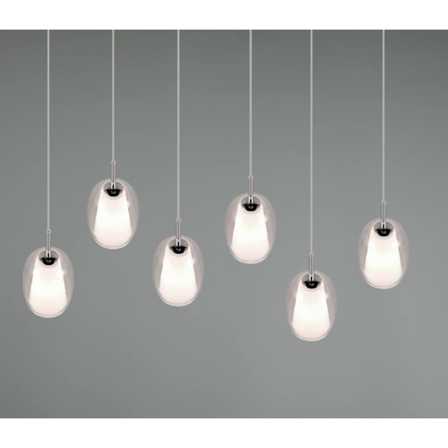 Pendant light BARRET, excl. 6xE14, max 10W