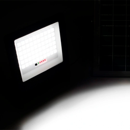 LED Прожектор с солнечной панелью, 60W, 6500K, IP65, 1190Lm, GRIS URBANO