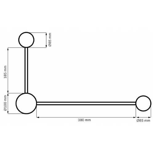 LED Sienas gaismeklis JOY, 2xGX53, 2x6W, 2x660Lm, 4000K