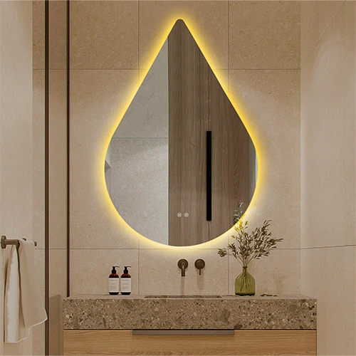 Spogulis ar LED apgaismojumu, 60x90 cm, 9.75W, Silti - neitrāli - auksti balts, IP44