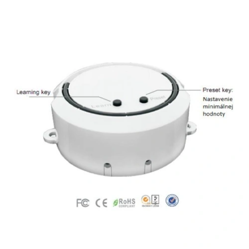 LED lentes vadības sistēmas uztvērējs, AC100-240V, Max.100W, IP20, 19.5x46.5mm