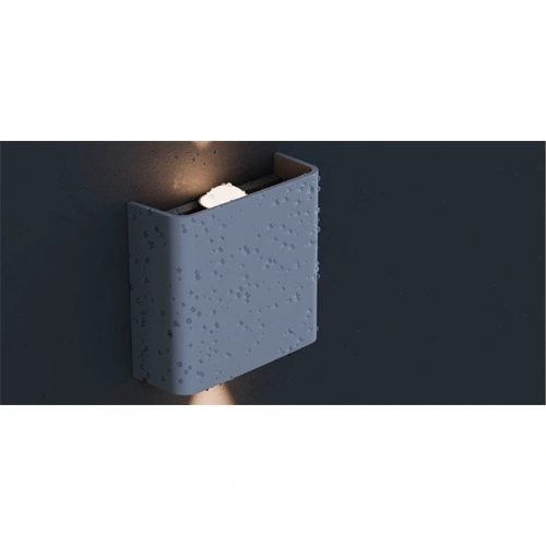 LED Fasādes gaismeklis LUNARIX 4W, 400Lm, CCT, IP54