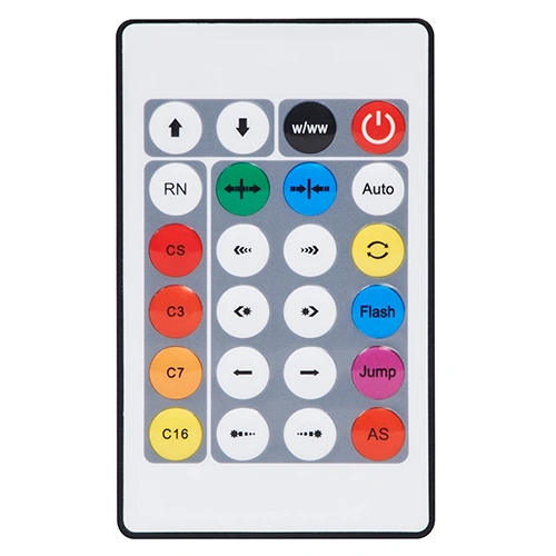 Viedā LED lente ar pulti 3m, 5.2W/m, RGB, IP20