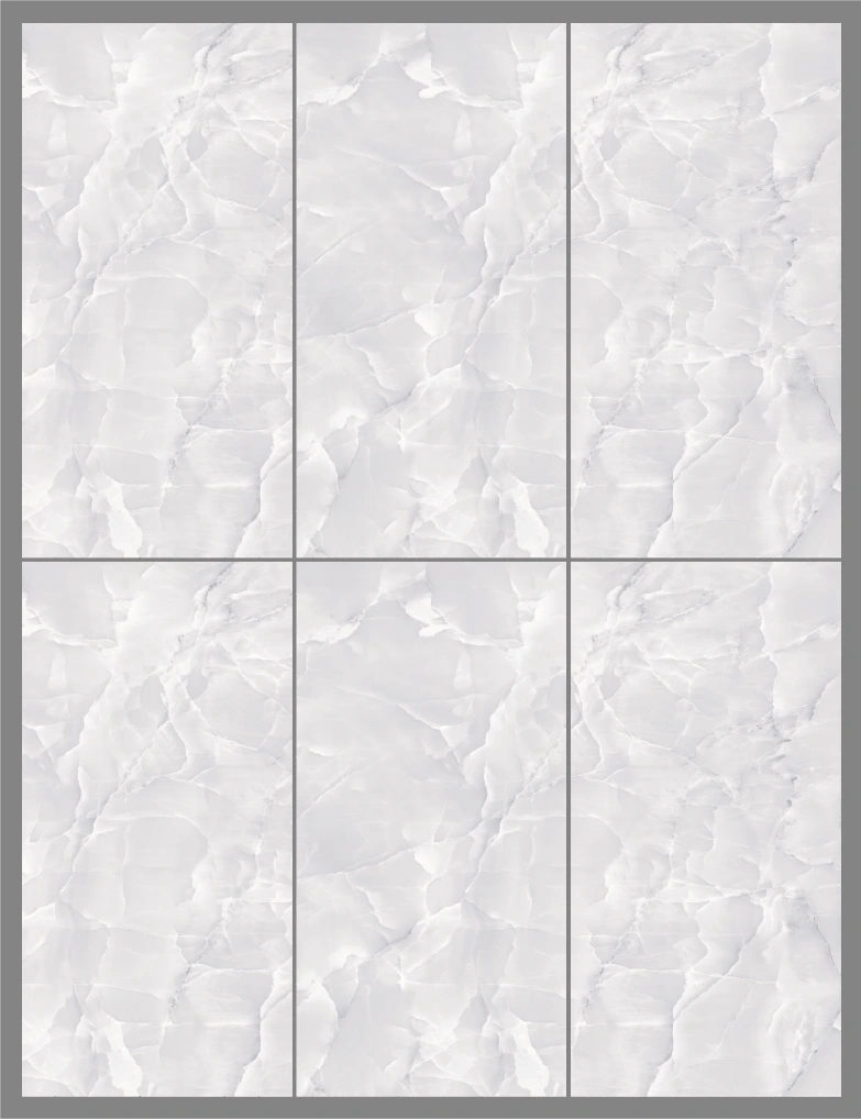 Matte (sugar) tiles ONYX SUGAR BIANCO, 60x120 cm, SH