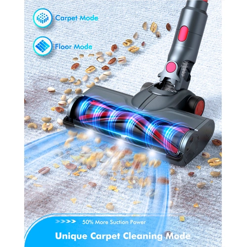 Вертикальный беспроводной пылесос Lubluelu L7 Pro, 33 000Pa, 250W