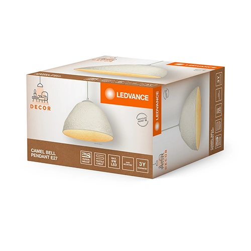 Piekaramā lampa, excl. E27, max 9W, IP20, Decor Camel Bell
