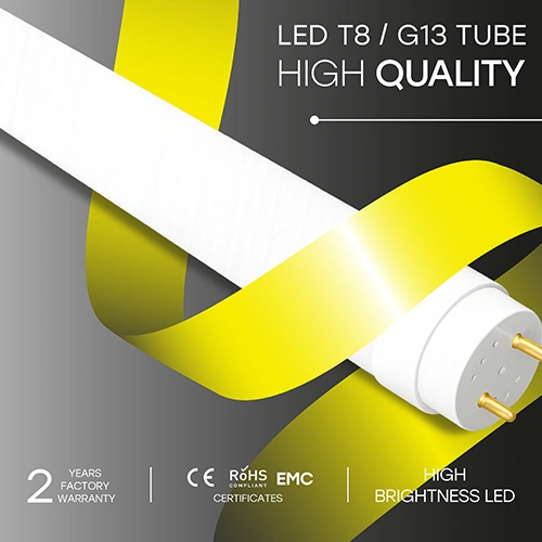 LED лампа T8, 60 cm, 9W, 4000K, 1080Lm, IP20