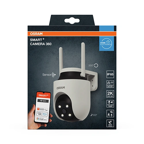 Умная камера видеонаблюдения, аудиосвязь, сирена, SMART+ WIFI OUTDOOR CAMERA 360