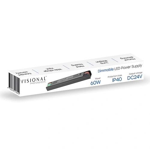 Dimmējams LED barošanas bloks 24V, 2.5A, 60W, IP40