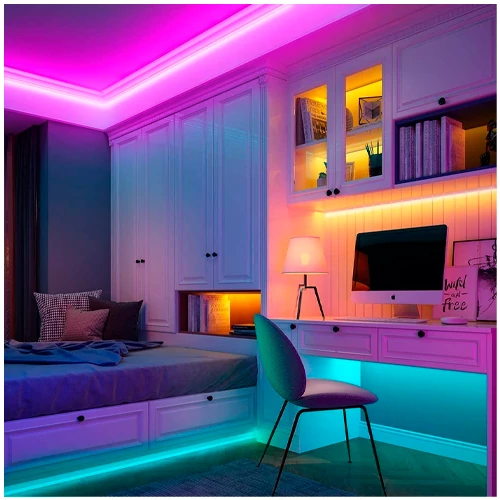 LED лента 5050, RGBWW, IP20, 12V, 14.4W