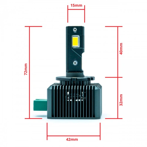 LED лампы D3S, 10 000Lm, 6000K, 12-24V, EPLH89