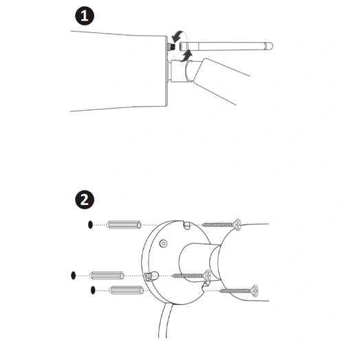 Уличная камера видеонаблюдения с датчиком движения Wi-Fi SMART CAMERA COSMO Z1 TUYAsmart