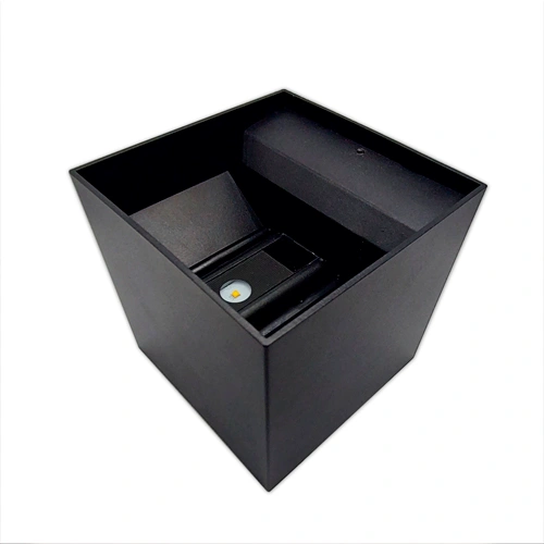 LED Fasādes gaismeklis KIRA, 6W, 4000K, 180Lm, IP54, melns