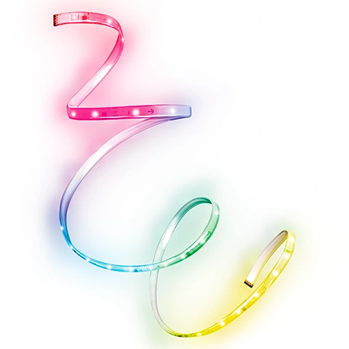 Viedā LED lente ar pulti 3m, 5.2W/m, RGB, IP20