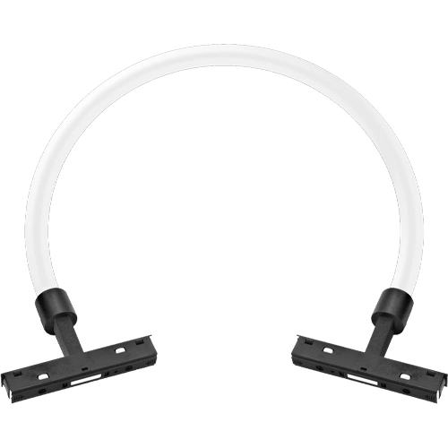 LED Magnētiskais sliežu gaismeklis 1m, 24W, 3000K, 48V, 360°