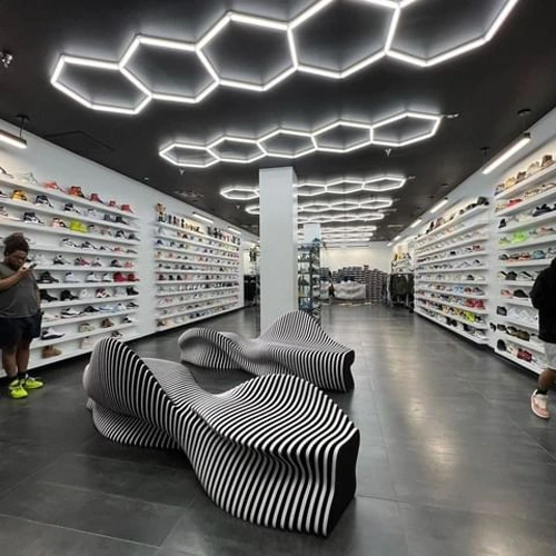 Hexagon gaismekļu komplekts, 5 gab., ar aksesuāriem, 199W, 6000K, IP20, 23880 Lm