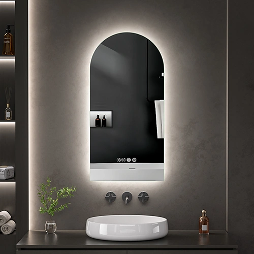 LED spogulis ar apsildes funkciju DIAMIRA, 90 x 45 cm, 2700-6500K, 55W, 2783Lm, IP44