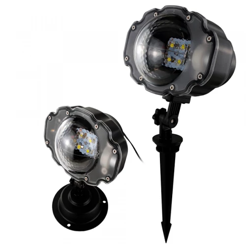 Ūdensizturīgs lāzerprojektors dārzam un mājai - sniegputeņa projekcija ar tālvadības pulti