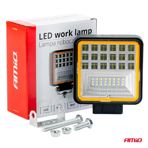 Papildu auto darba gaismas lukturis AWL12, 9-36V, 6000-6500K, IP67