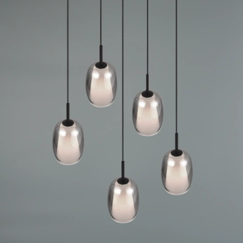 Подвесной светильник BARRET, excl. 5xE14, max 10W