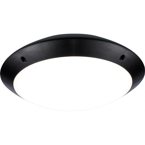 LED водонепроницаемый светильник с grille решеткой 24W, 3000K, 2400Lm, IP66, Ø 350 x 111 mm