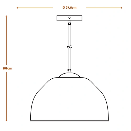 Piekaramā lampa, excl. E27, max 9W, IP20, Decor Camel Bell