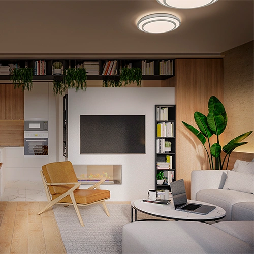 LED Griestu lampa, plafons, 36W, 3000K, 4700Lm, IP20, Orbis Berlin