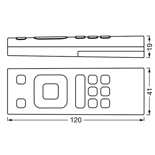LEDVANCE smart remote control, controller, Smart+ indoor