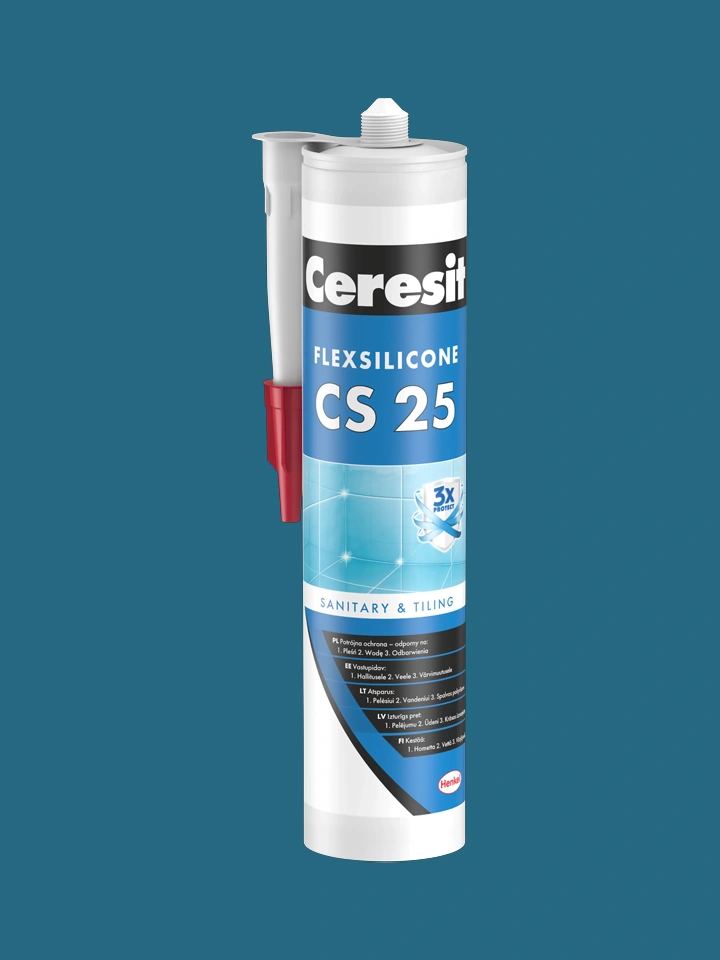 Sanitārais silikons CS25, 280 ml, 88 OCEAN