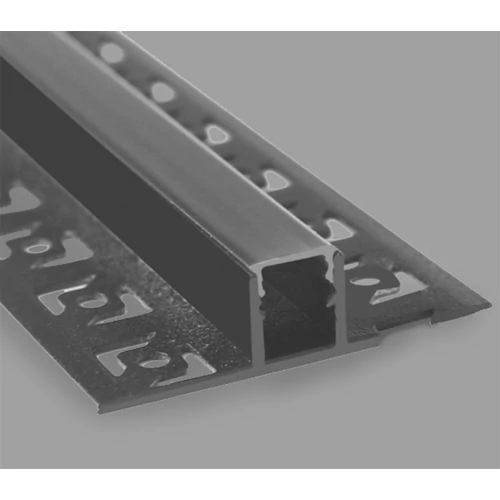 Anodized tile aluminum profile for LED strip HB-52.5X13.3BCD