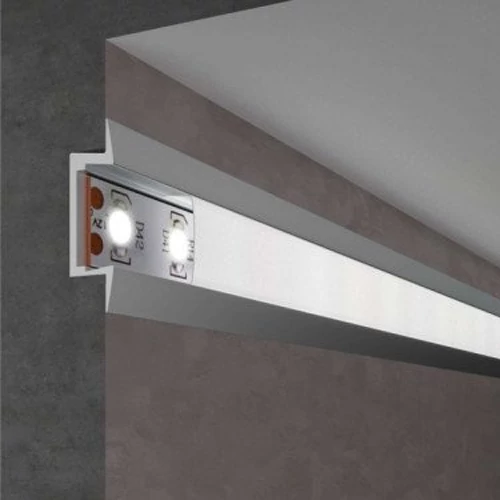 Anodēts alumīnija profils 1-2 LED lentes rindām HB-30.3X9.8W