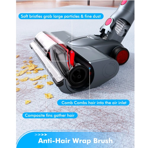 Вертикальный беспроводной пылесос Lubluelu L7 Pro, 33 000Pa, 250W